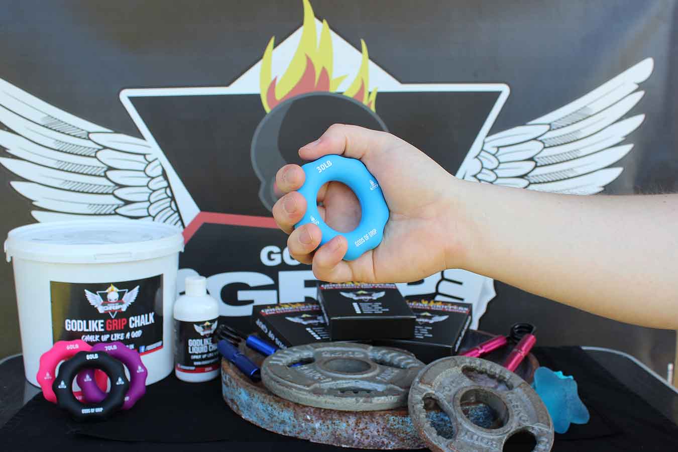 Godlike Grip Powdered Gym Chalk - Gods Of Grip