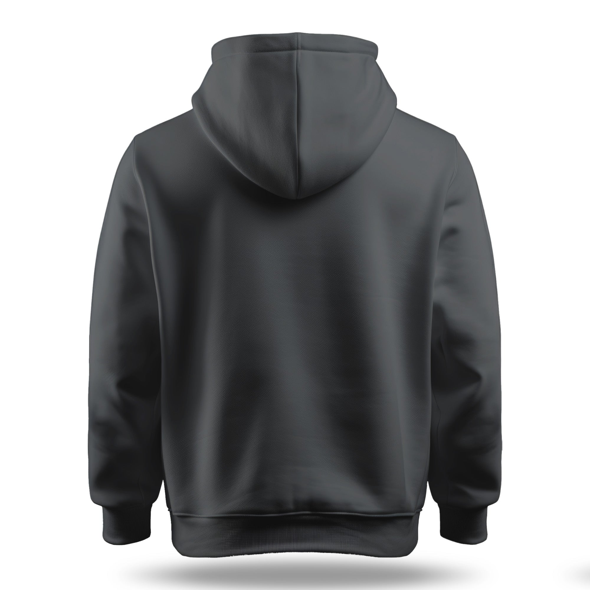 Gods Of Grip Charcoal Hoodie Back