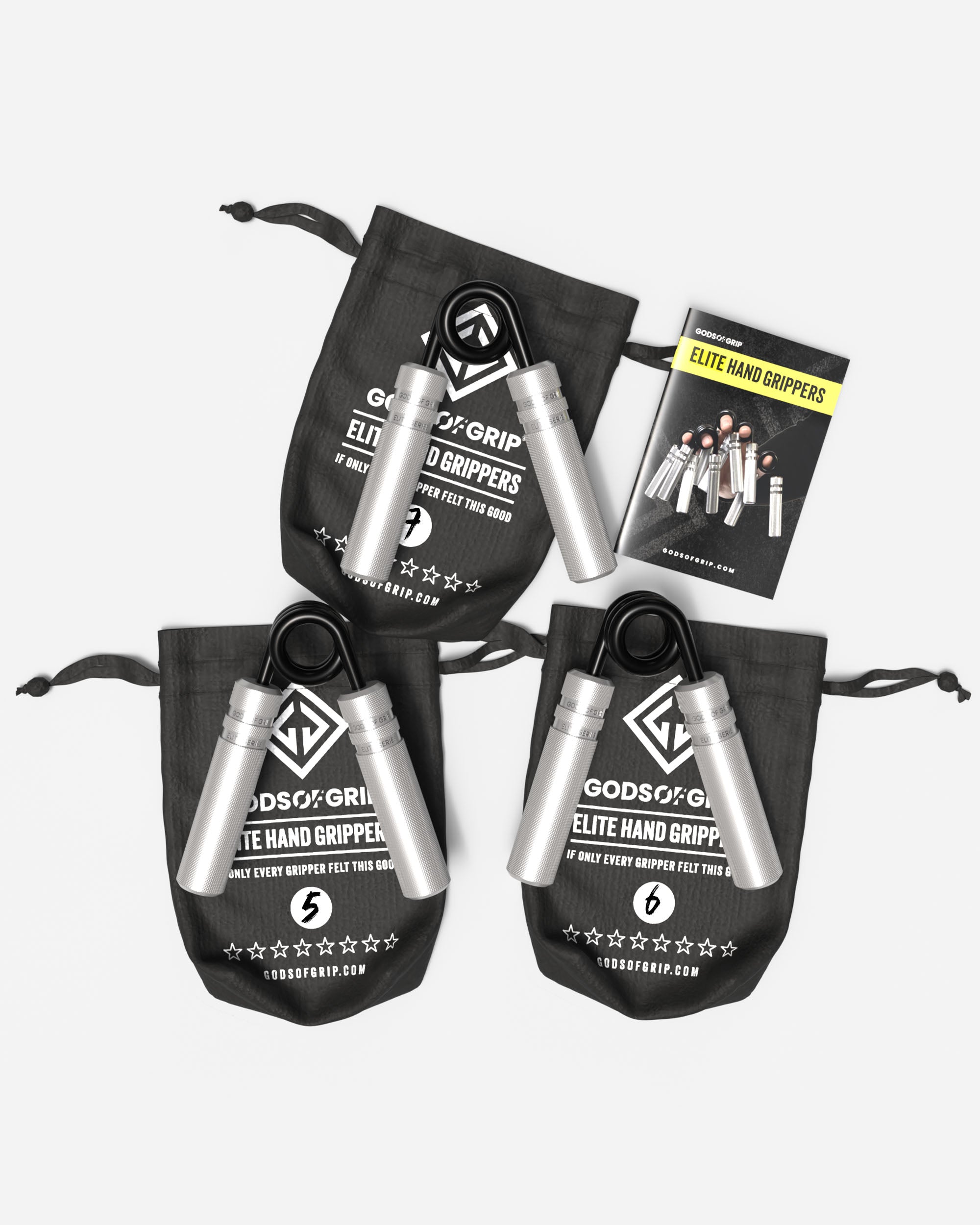 Elite Series Hand Grippers Expert Set