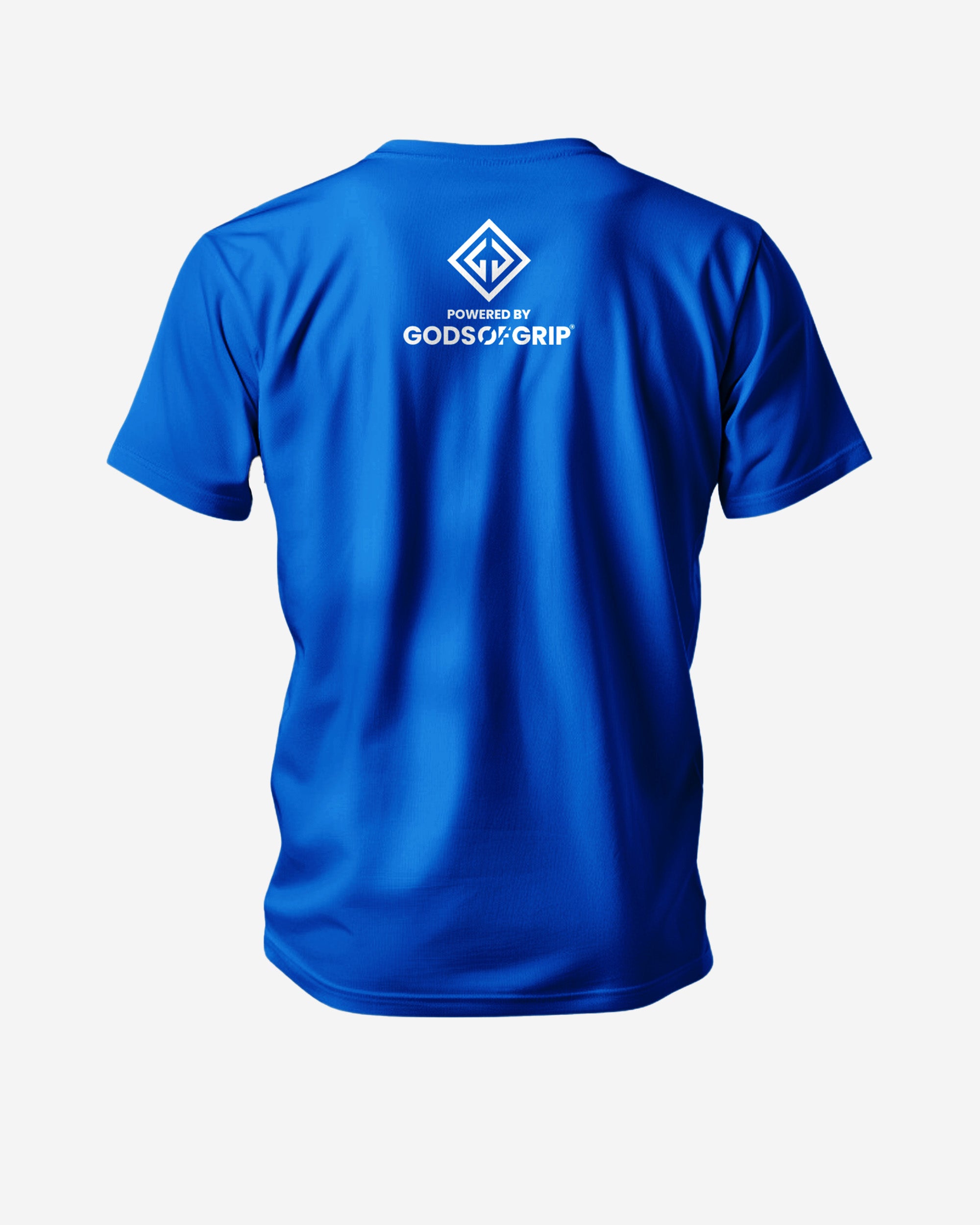 Powered By The Gods T-Shirt - Blue