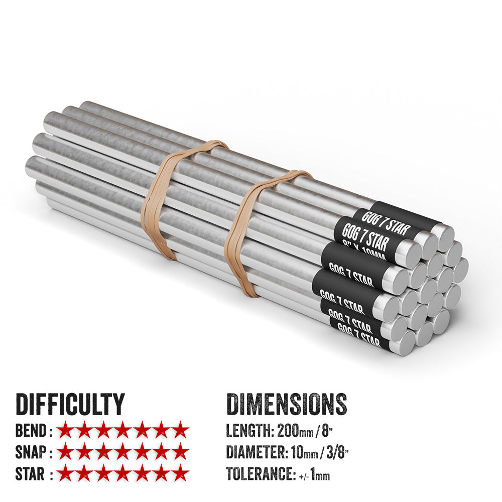 GOG Short Steel Bars - 7 Star Difficulty Spec Sheet