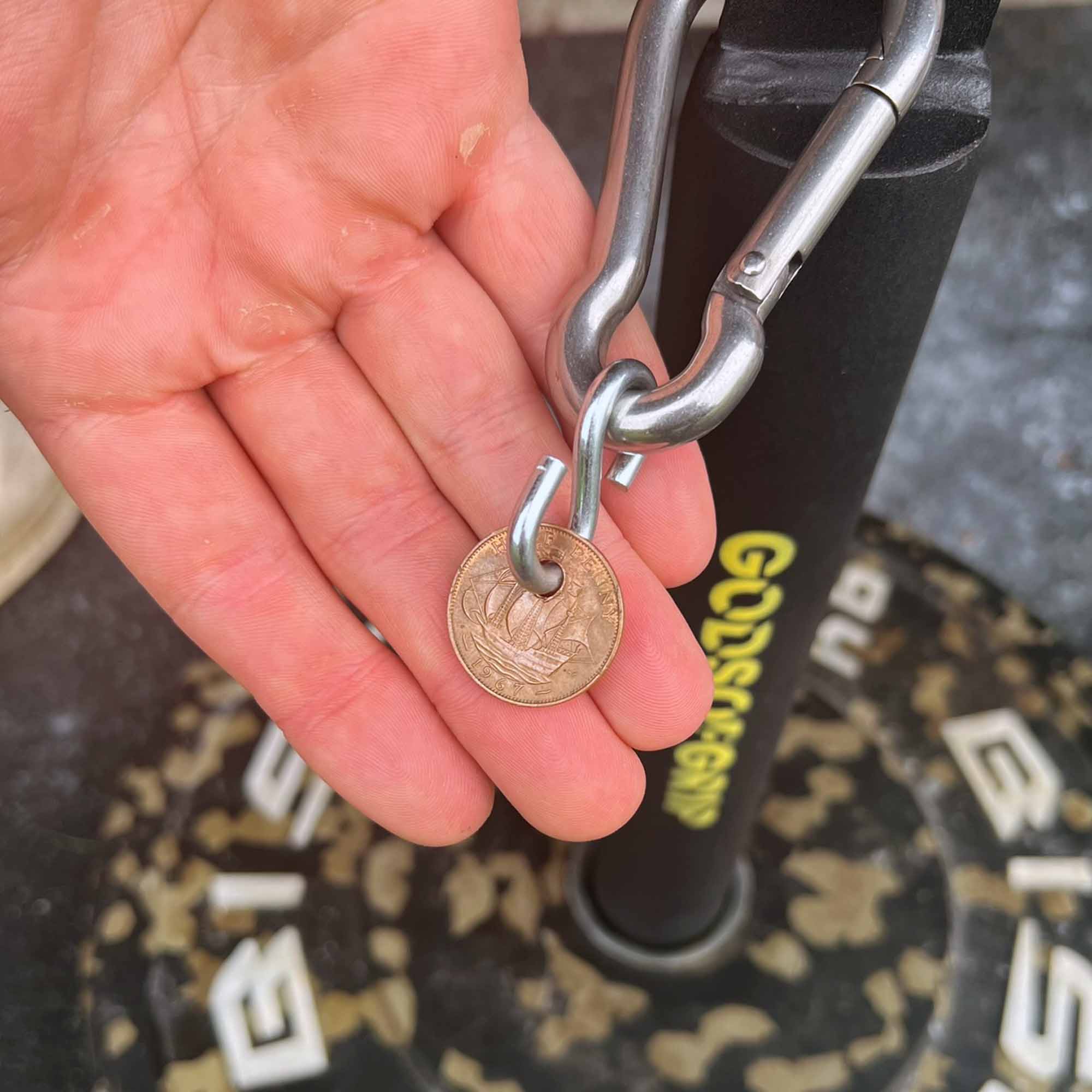 Half Penny Pinch Trainer In Hand