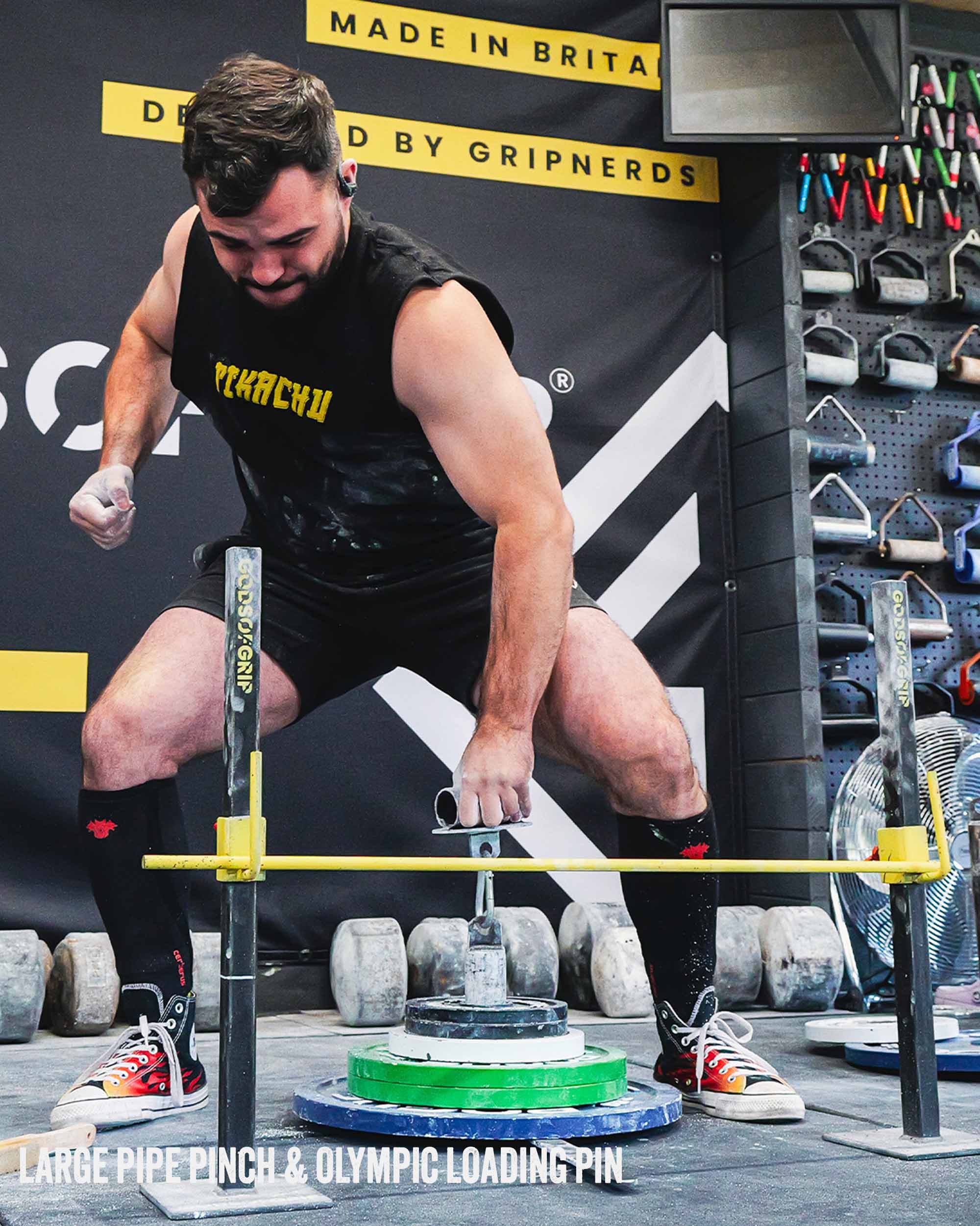 Pipe Pinch Grip Training Tool Lifting