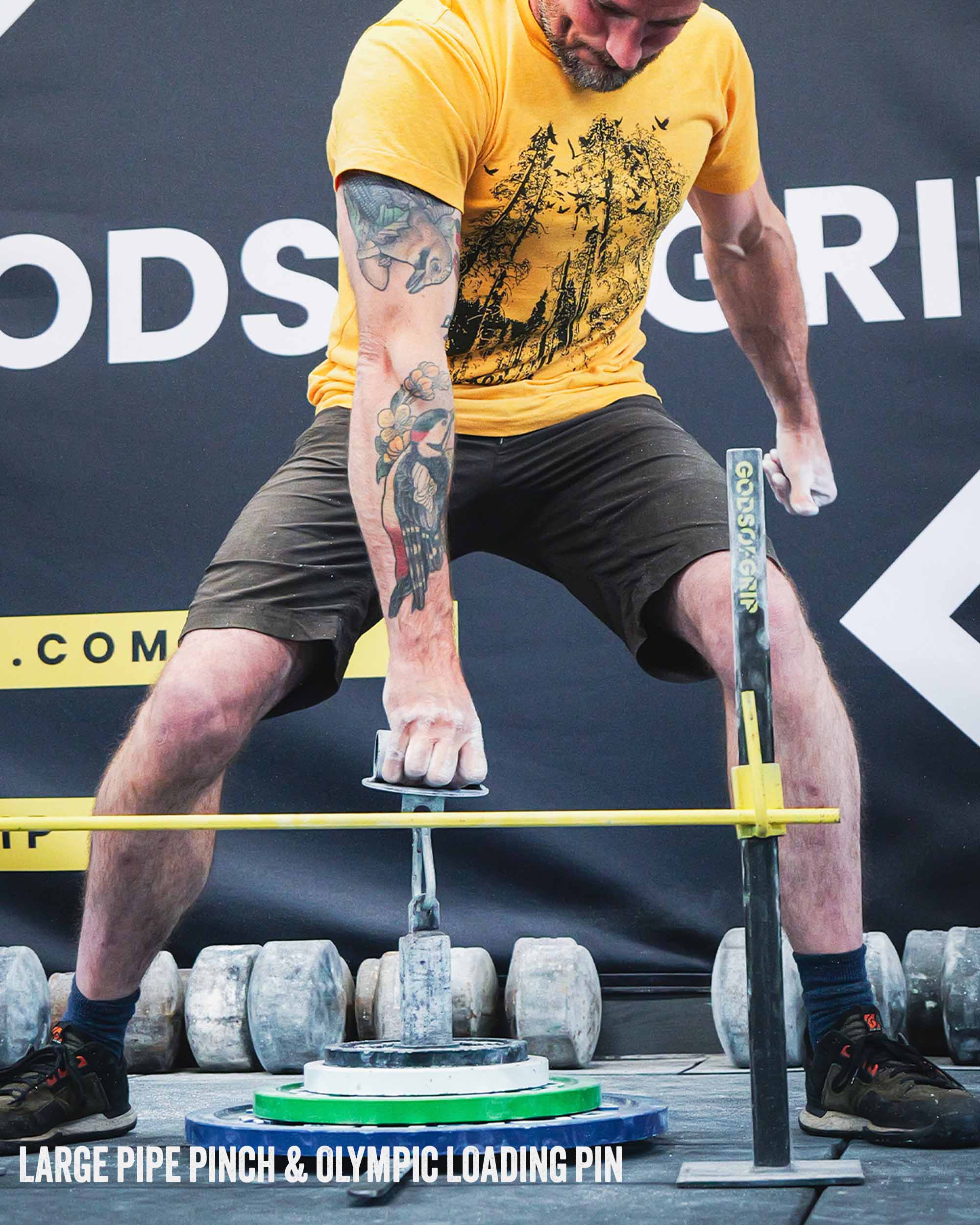 Pipe Pinch Grip Training Tool Lifting