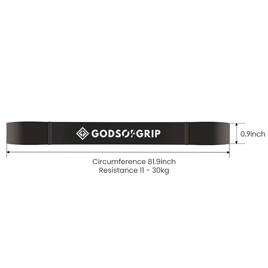 GOG Latex Resistance Band Black