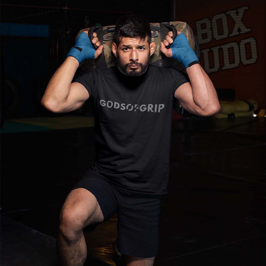 Gods Of Grip T-Shirt Model