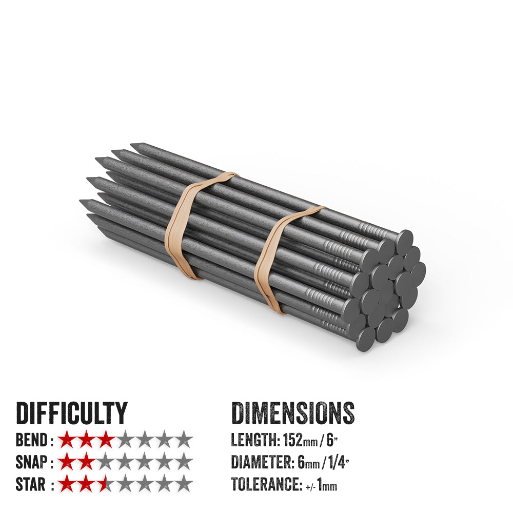 Galvanised Nails - 2.5 Star Difficulty Spec Sheet