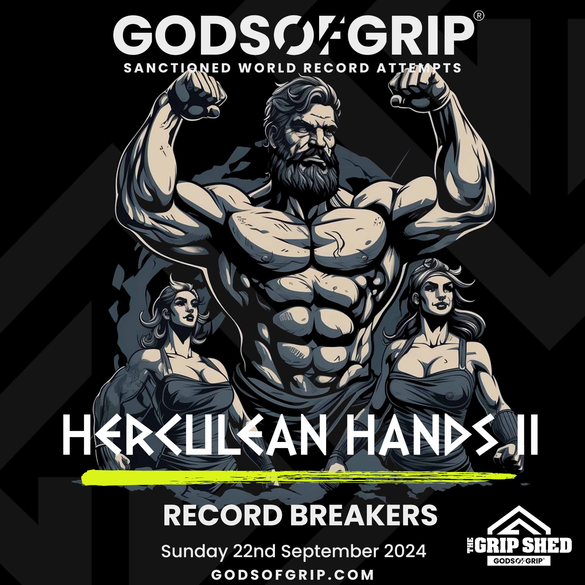 Herculean Hands II - Record Breakers Event