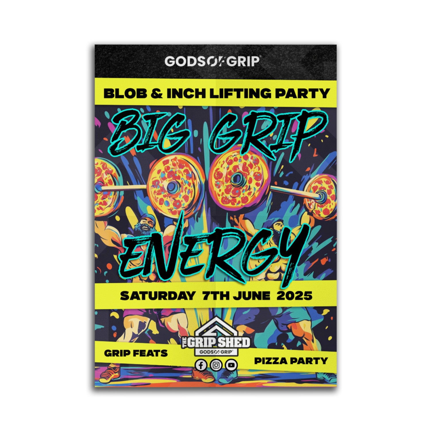 big grip enery event poster