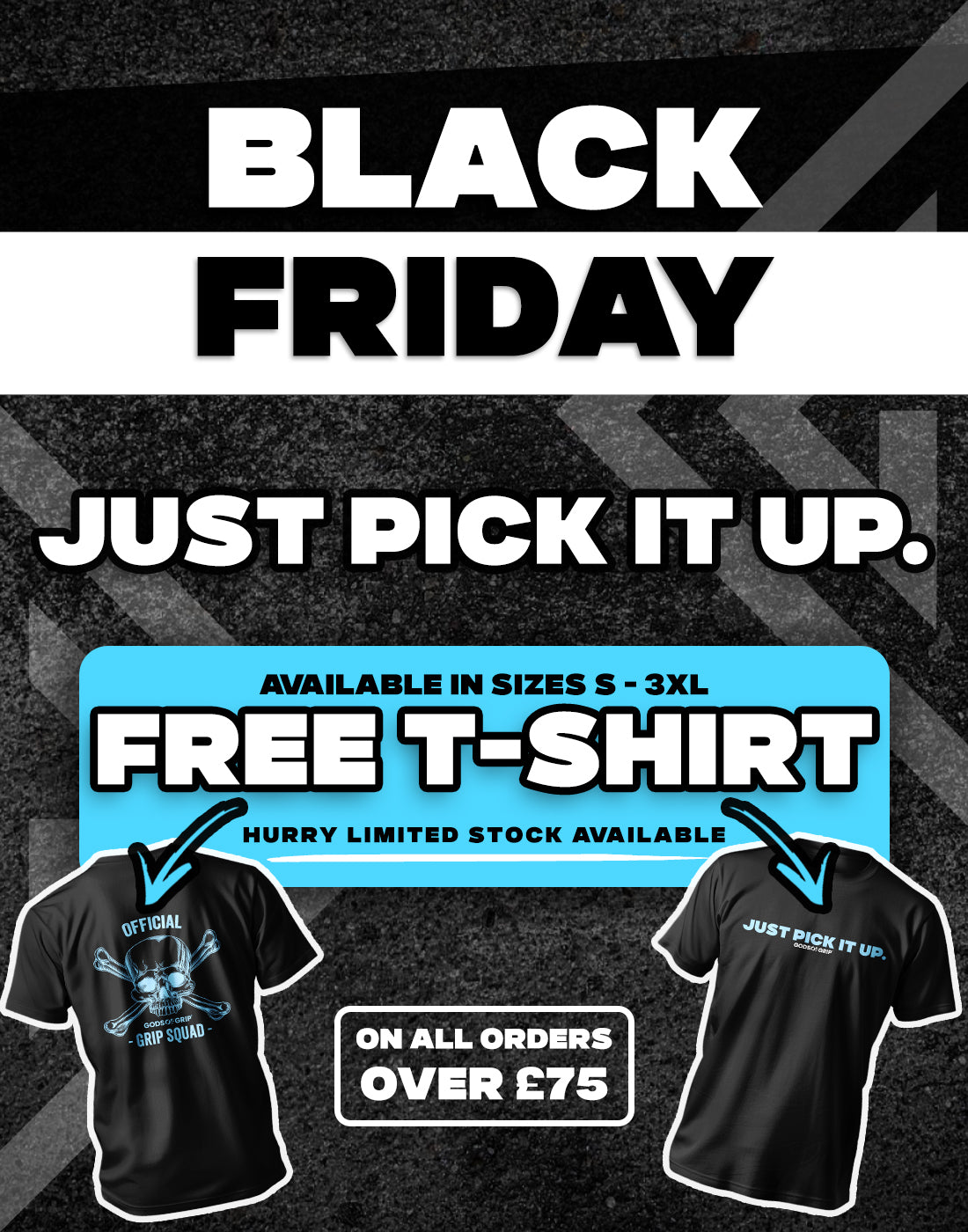 Black Friday Free T-Shirt