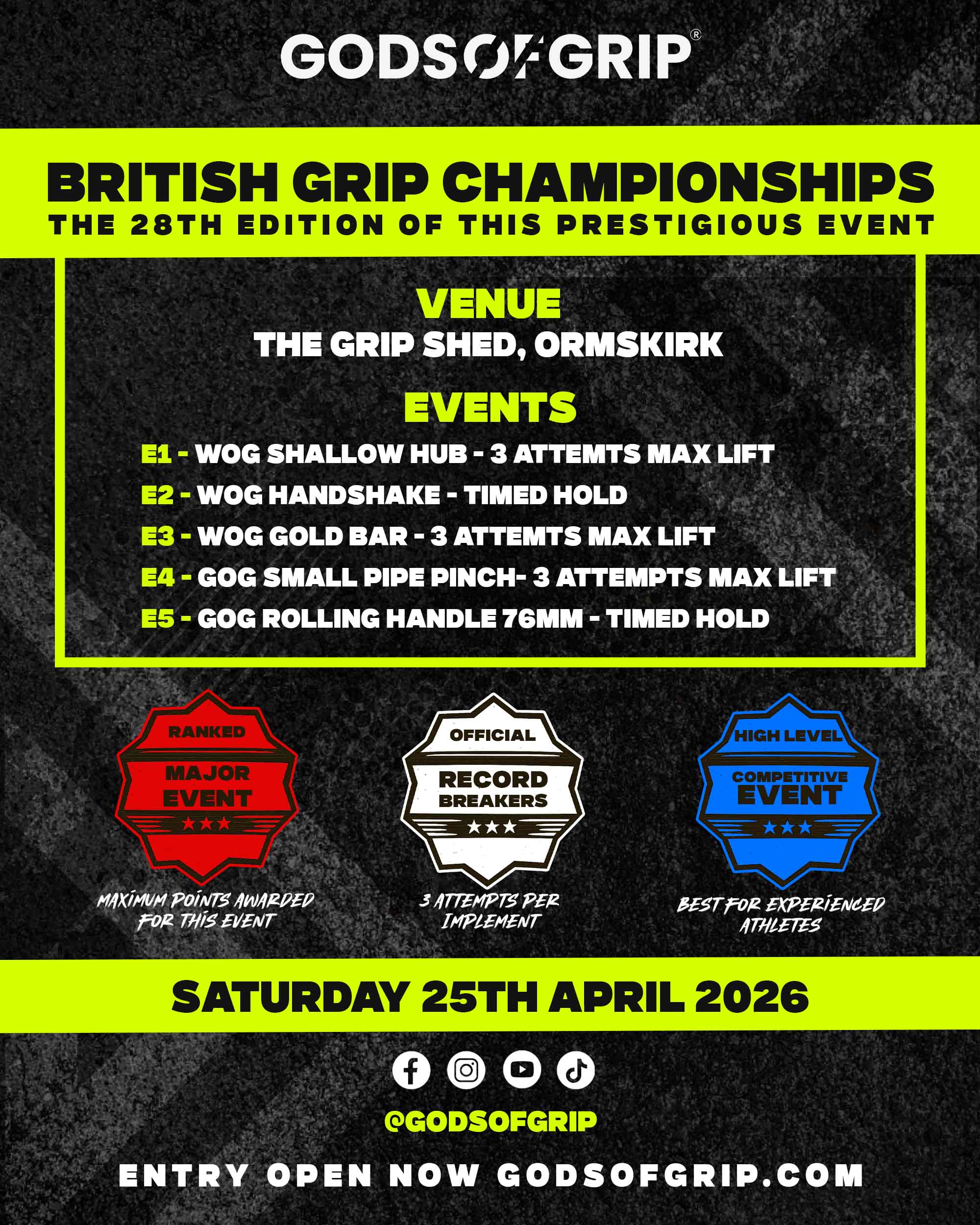 British Grip Championships 2026
