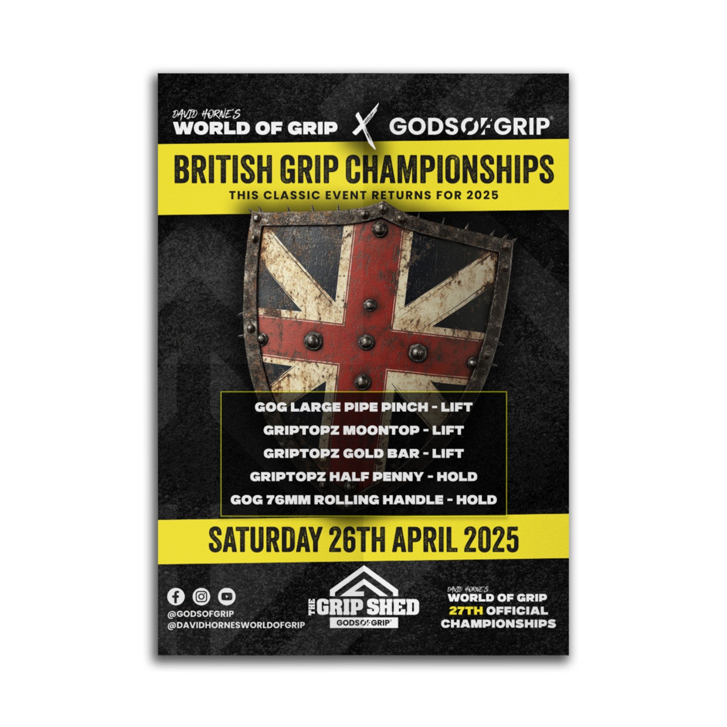 british grip championships poster