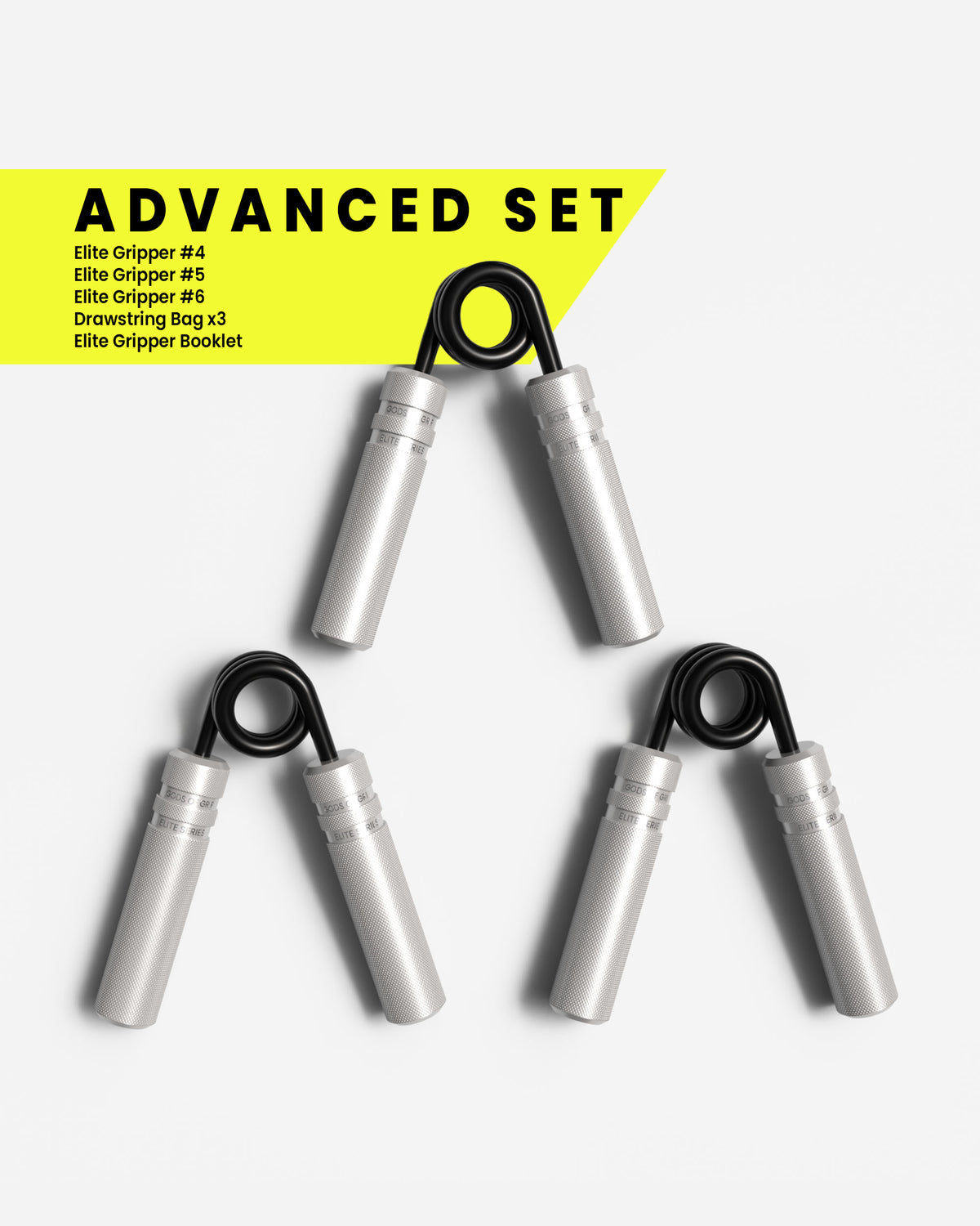 Elite Series Advanced Hand Gripper Set - Gods Of Grip