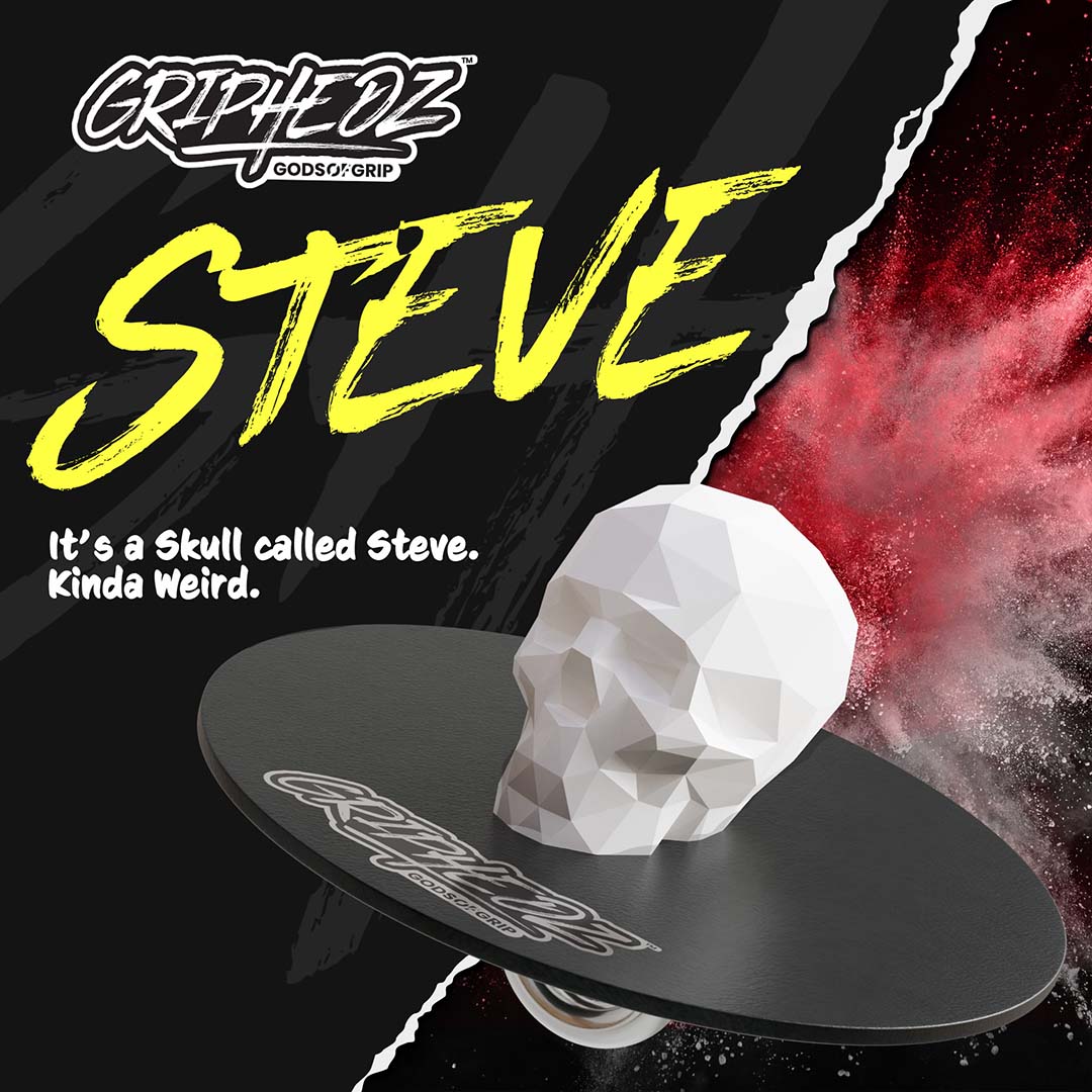 Griphedz™ - Steve The Skull