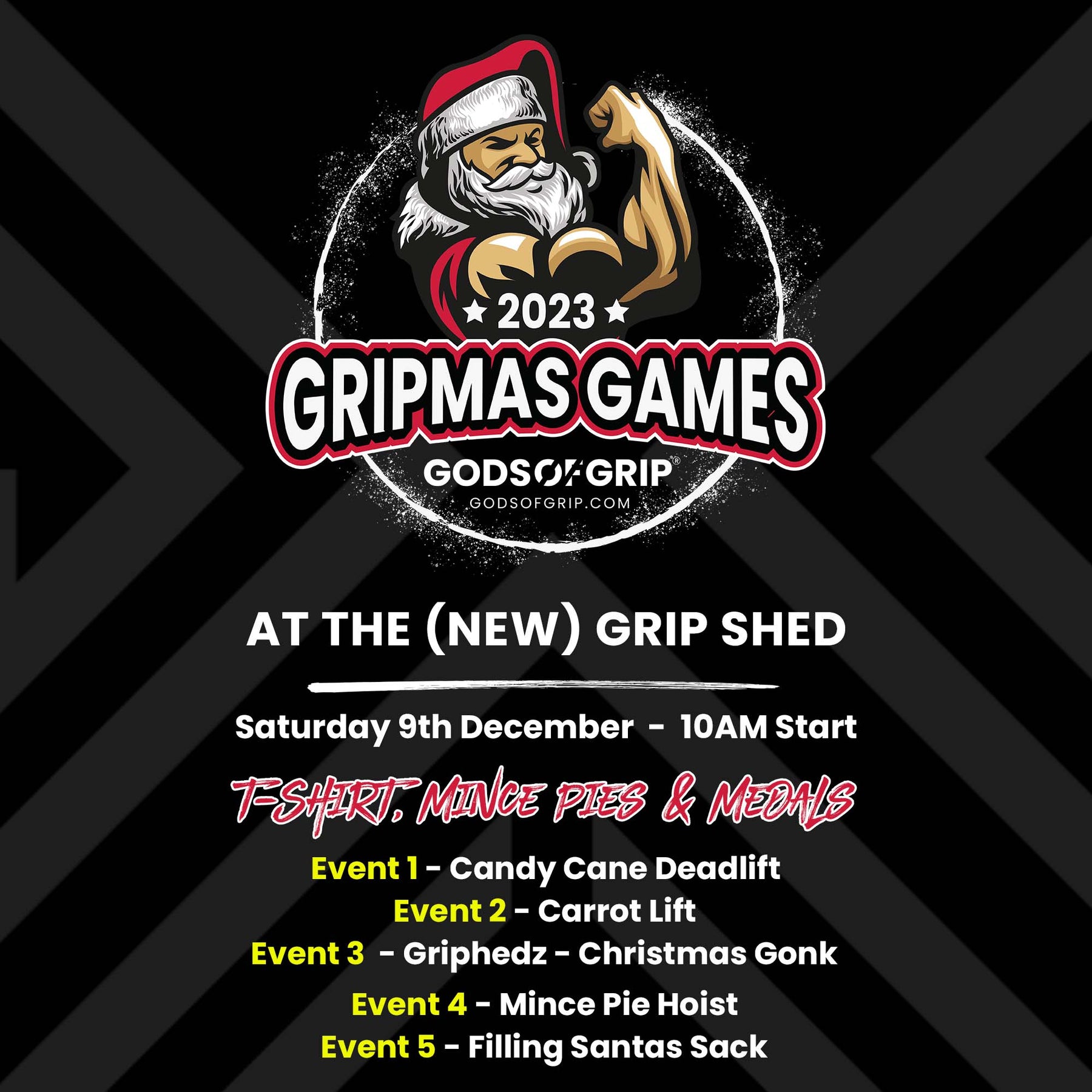 Gripmas Games Poster