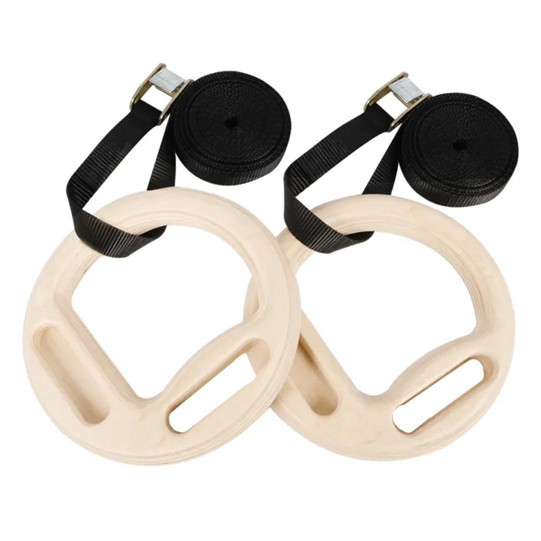 Gymnastics Rings With Finger Holds