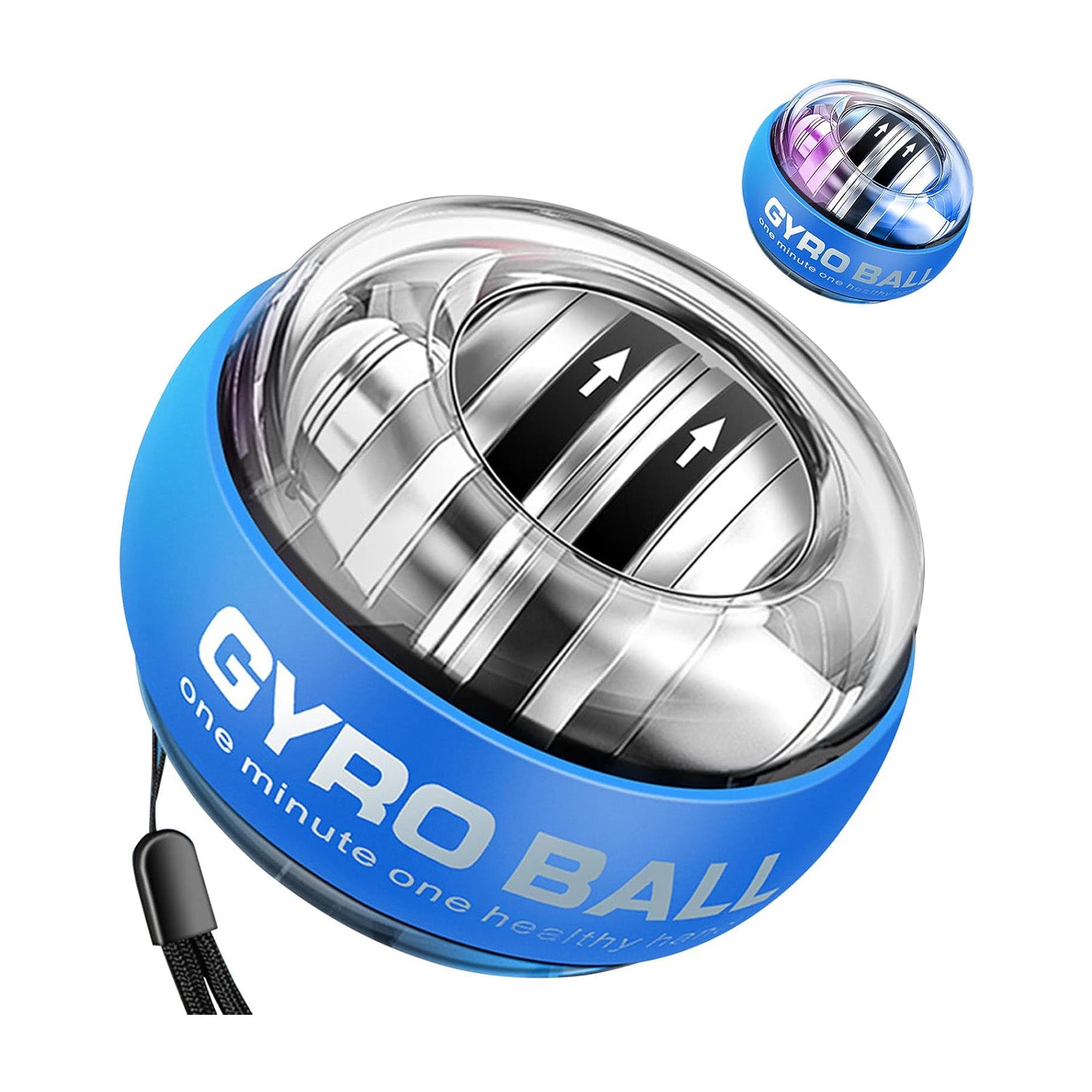 Gyro Ball Wrist Exerciser Blue