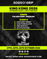 2026 Annual International King Kong Grip Challenge