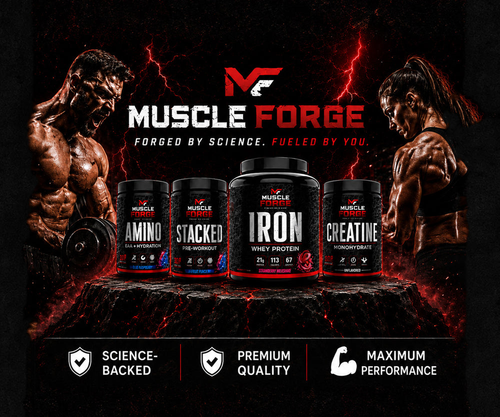 muscle forge supplements desktop banner