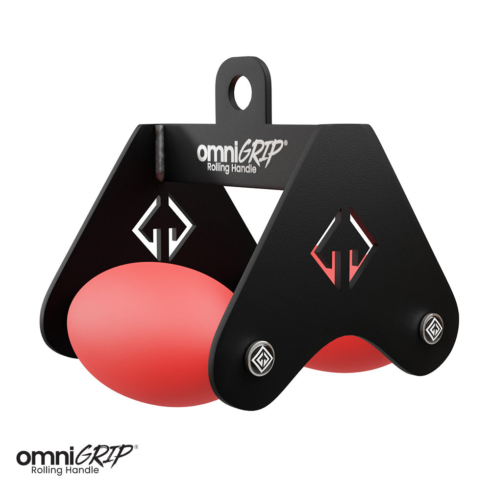 OmniGrip Double Rolling Handle Frame Red