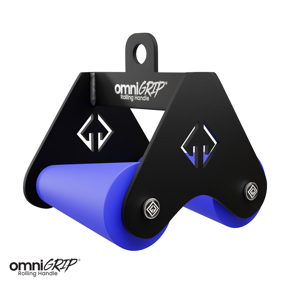 OmniGrip Double Rolling Handle Frame Blue
