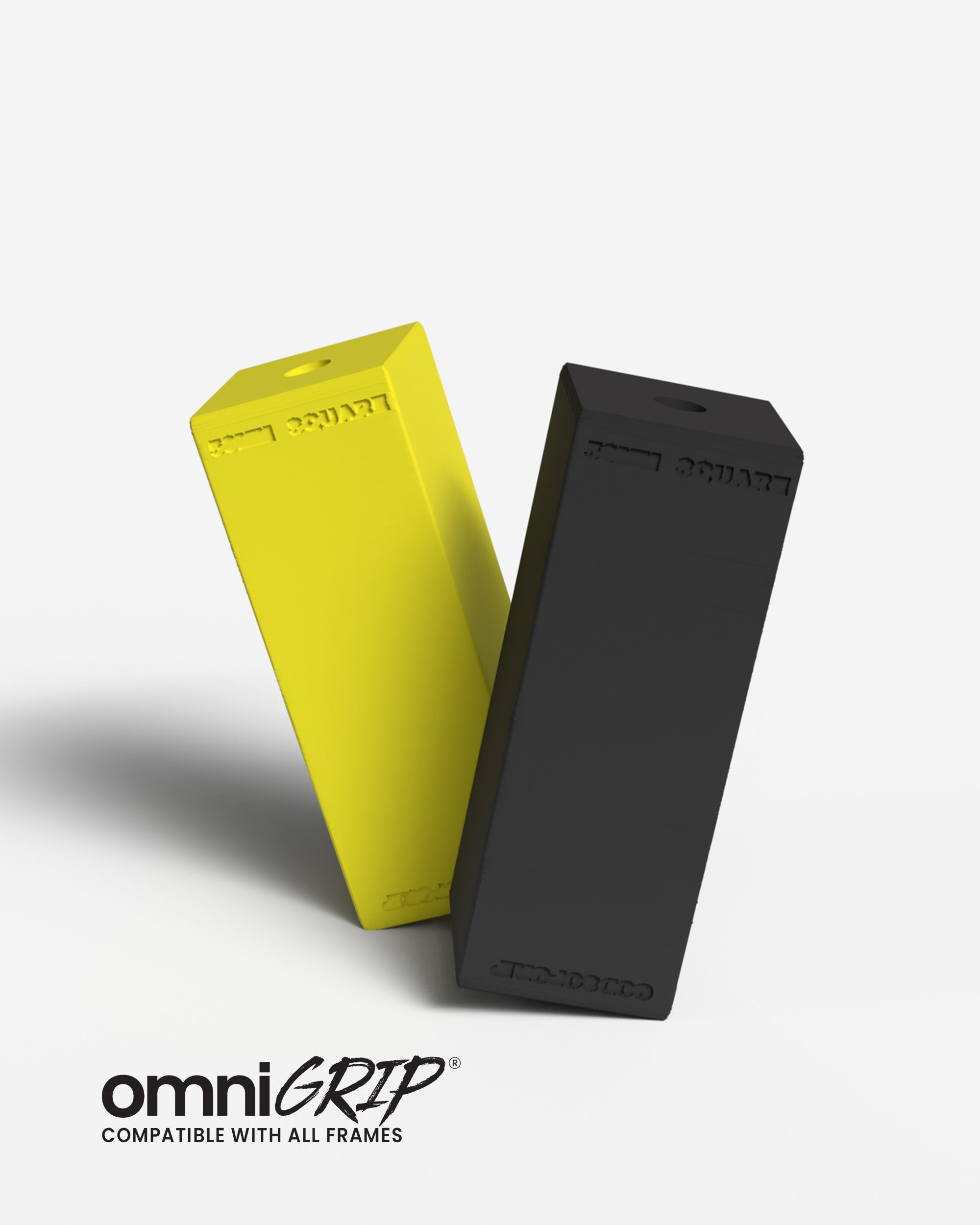 OmniGrip Square Attachments Yellow and Black
