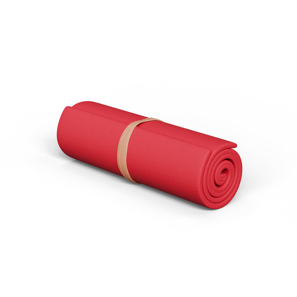 Red Suede Leather Steel Bending Wraps