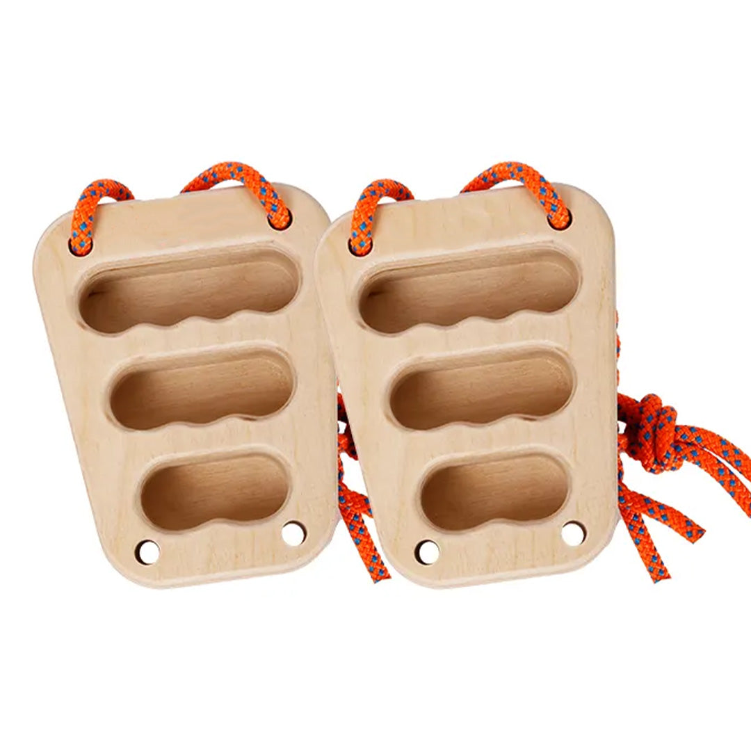 Triple Grip Fingerboard Climbing Tool With Rope
