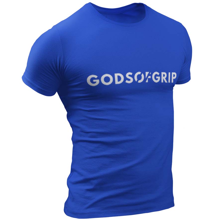 Powered By The Gods T-Shirt #colour_blue