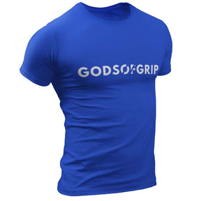 Powered By The Gods T-Shirt - Blue