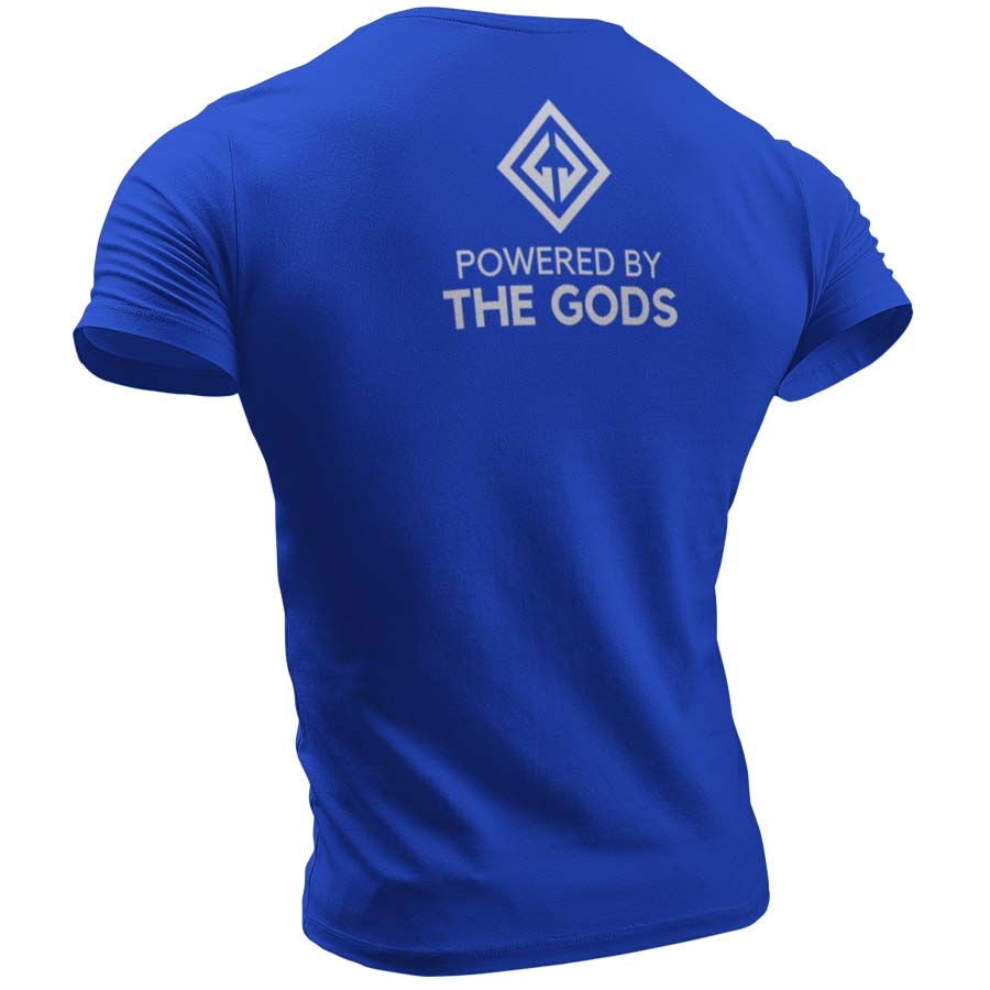 Powered By The Gods T-Shirt back