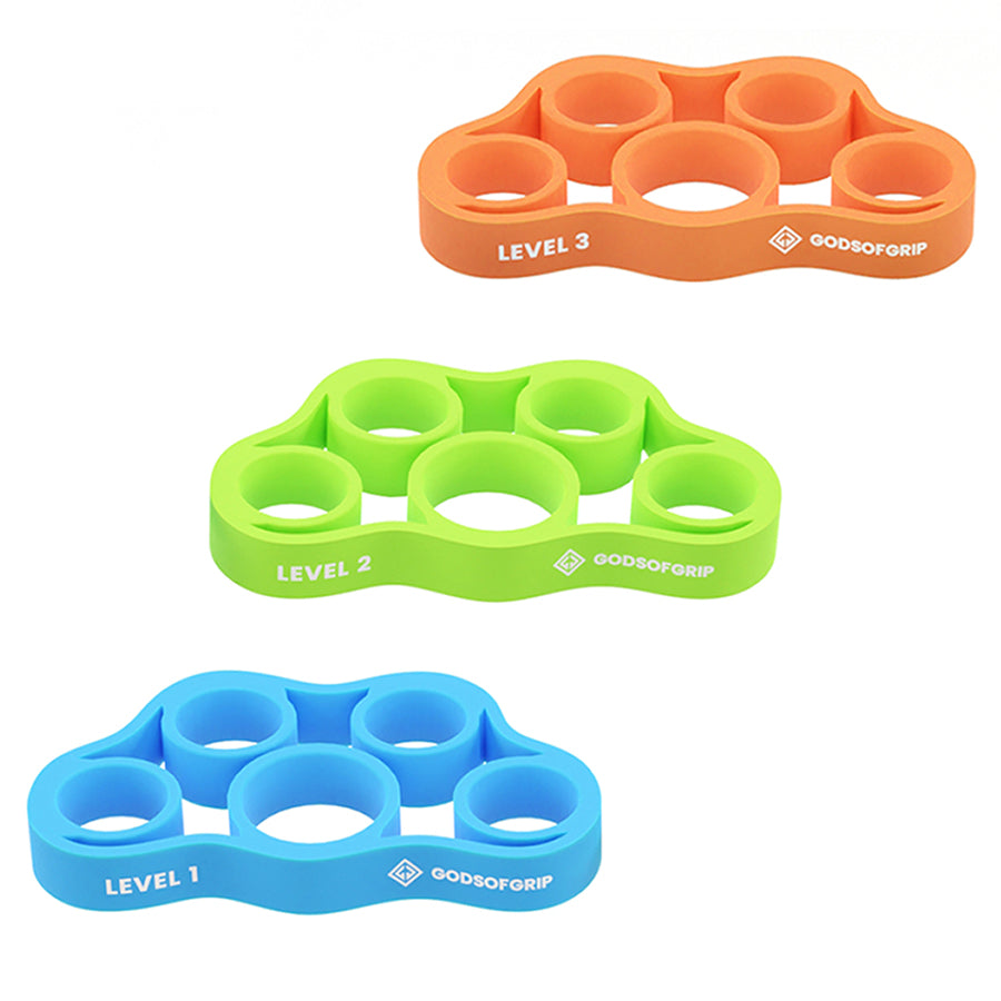 Finger Strength Extensor Bands - Gods Of Grip