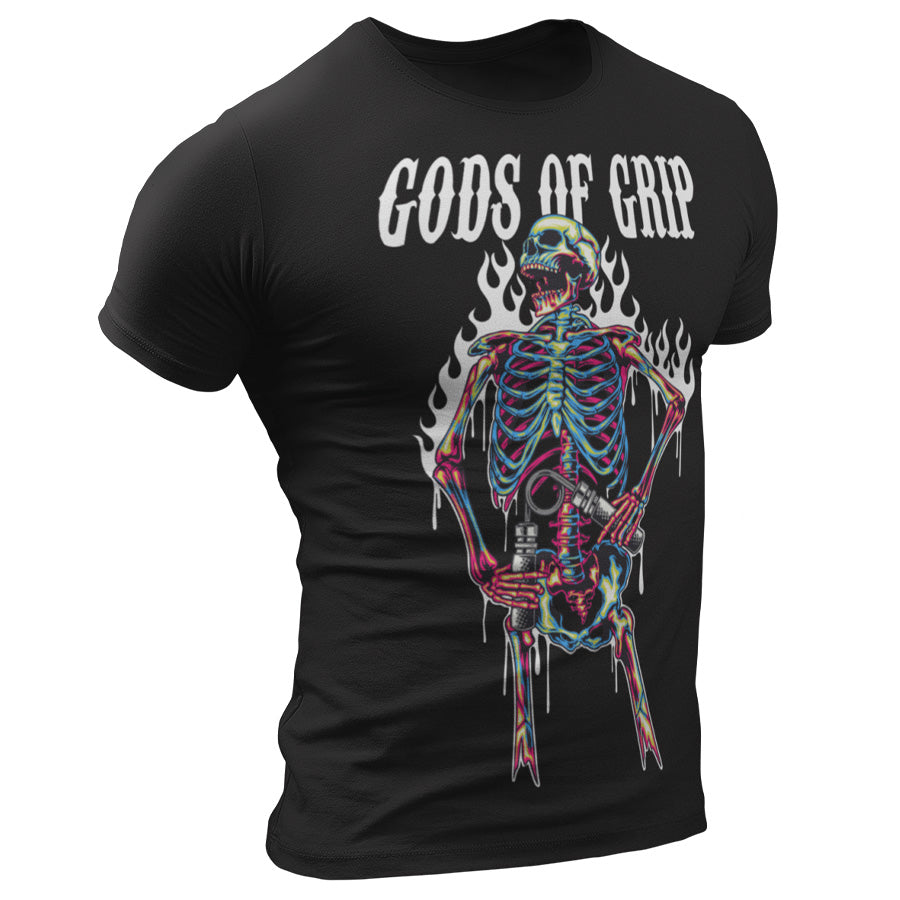 Gods Of Grip Skeleton T-Shirt