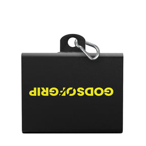 Pinch Block Grip Training Tool Front With Carabiner
